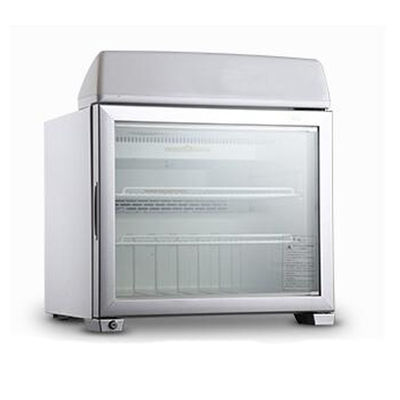 49L आइसक्रीम कमर्शियल ग्लास डोर फ्रीजर R134a R600a