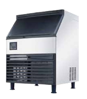 ताजा स्लाइस के लिए कॉमर्शियल क्यूब आइस मशीन 316SS SK-160P 73kg/24h